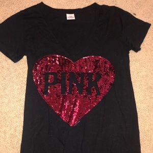 VS PINK fitted T-shirt